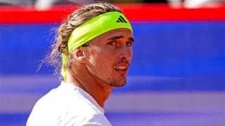  第1シード・ズベレフ 2回戦敗退 