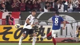 衝撃！ 横浜FM主将の“無回転ブレ球ゴラッソ”にSNS騒然「最後すごい落ち方」「年間ベストゴール級」「和製ジェラードだ」悪夢の7連敗を喫したチームに喝