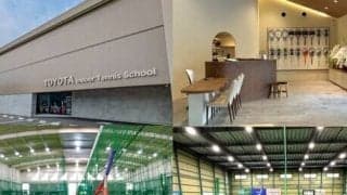  新テニス施設がグランドオープン 