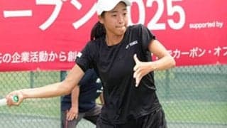 小山ほのり 10代対決制し8強