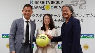 「木下グループジャパン・オープン」のオフィシャル大会球がヨネックス「ツアープラチナム」に。2028年まで上海マスターズなどアジア・スイングの3大会でボールを統一