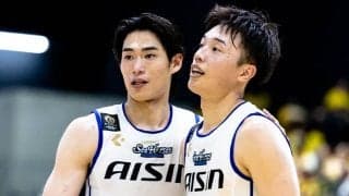 三河が須田侑太郎と西田優大の契約継続発表「来シーズンこそは」日本代表経験ある主力