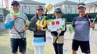  バナナ貰える！テニス団体戦開催 