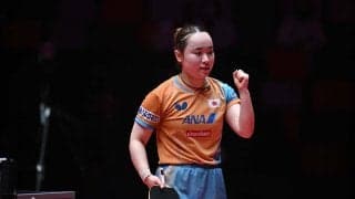 「倍々で嬉しい」伊藤美誠、中国超え＆初の単メダルに歓喜　世界女王・孫穎莎と激突の準決勝も「楽しんで試合がしたい」【世界卓球2025】