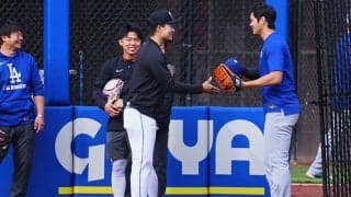 大谷翔平が“先輩ガン無視”　試合前にまさか…米放送局は爆笑「からかっている」