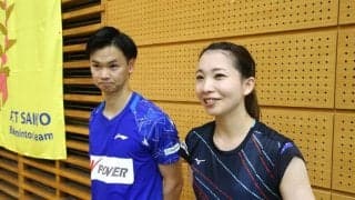 優勝に王手の渡辺／松友、調整40分でも際立つ対応力 | バドミントン日本ランキングサーキット