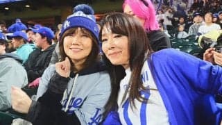 日本の大物女優が大谷翔平を生観戦　伝説アイドルと2人…NY球場の客席に