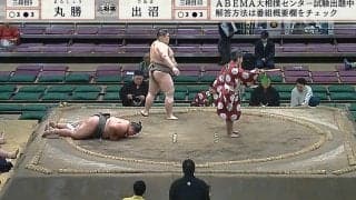 超重量対決で衝撃結末…力士が“ふらっ” 「特大ビンタ」「強烈ー！」
