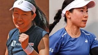 内島萌夏と日比野菜緒が1回戦で激突