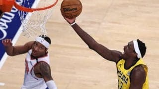 ペイサーズがニックスとの2戦目に勝利、敵地で貴重な2連勝…シアカムはPO自己最多39得点