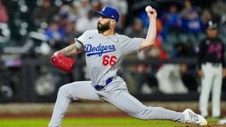 ドジャース、9回3点差を追いつかれる　守護神スコットが崩れる…直近3試合でSV失敗2度目