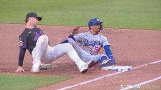 “神の手”発動！？ ベッツ、疑惑の帰塁アウトに「ノー！」絶叫も判定覆らず憮然 リプレイが捉えた「動かぬ証拠」で物議