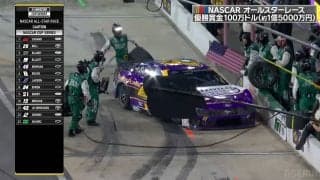 ピットインも「止まらない」 “悪童”ドライバーを襲った衝撃トラブル「サスペンションも曲がっちゃってて」あわやウォール衝突