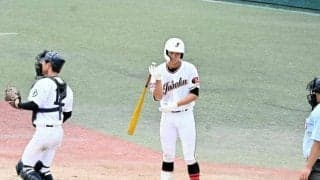 前日殊勲打、準決は3四球で貢献　「素質は4番」岐阜城北・石井選手