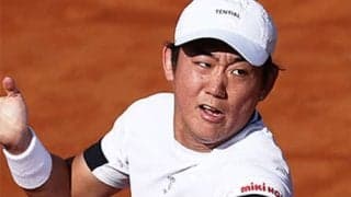 棄権の西岡良仁「腰に痛みあった」