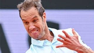  38歳ガスケ 引退大会で初戦突破 