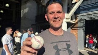 大谷プレーボール弾キャッチ「強い打球音が聞こえて」　まさかの着席前…敵軍ファン興奮