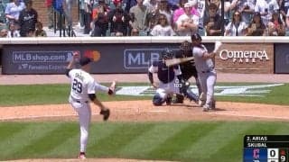 もうワケわからん！ タイガース左腕、“最後の1球”で165キロ「エグすぎ」「狂ってるw」13K完封… 世界最強スクーバル、9回94球目に衝撃スピード