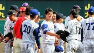 「ここに立てるとは……」　阪神2軍と独立リーグ連合が甲子園で対戦