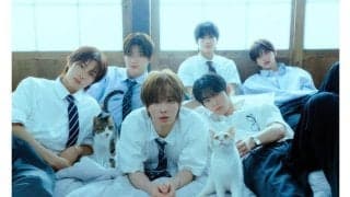 韓国アイドルが始球式登場　超人気グループの“弟分”…場内盛り上げる「とても嬉しい」