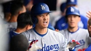 大谷翔平、3戦連発の自己最速＆メジャー今季最速で20号の大台到達　ドジャースは連勝