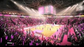 ハピネッツ本拠、再入札経て28年供用予定　事業者と契約