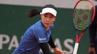 日比野菜緒、予選から勝ち上がるも世界70位にストレートで敗れてグランドスラム初の3回戦進出ならず[全仏オープン]