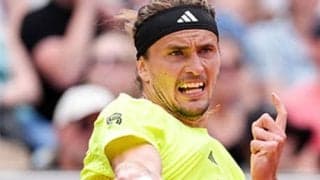  ズベレフ逆転勝ち、全仏OP3回戦へ 