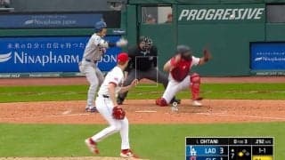 一体、何が起きた？ 大谷翔平、大絶叫で“まさかの展開”「声デカい！」「通じんてw」 ギリギリのタイミングで“奇跡的なプレー”が生まれる