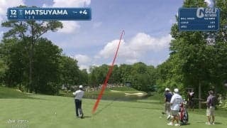 【動画】松山英樹ミュアフィールドのシグネーチャーパー3でバーディ奪取！首位はグリフィン【ザ・メモリアルトーナメント presented by ワークデイ1日目】