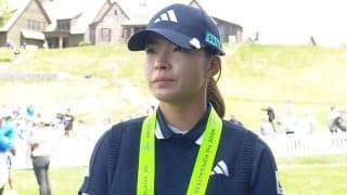 渋野日向子は2打差12位「ラッキーなパッティングがすごく多かった」