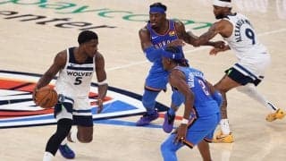 ウェスト決勝敗退で今季を終えたエドワーズ「この夏は猛練習する。誰よりもハードにね」