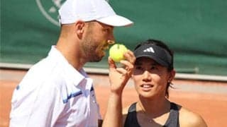  加藤未唯 全仏OP混合複 初戦敗退 