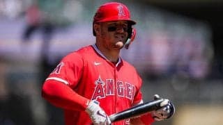 エンゼルスのトラウトが復帰即スタメン　左膝の骨挫傷で約1か月欠場も「出られるのが楽しみ」