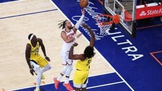 ニックスがペイサーズに圧勝したイースト決勝第5戦の平均視聴者数は670万人を記録