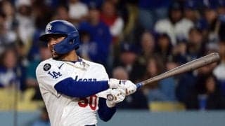 【MLB】左足負傷……ベッツがヤンキース戦欠場　ロバーツ監督「痛くて靴を履けない」と明かし、今後は不透明　フィリップスはTJ手術で今季絶望