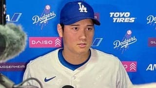 大谷翔平、ヤ軍戦は「特別な雰囲気」　5月15HRに「打つべき球を打てている」…一問一答