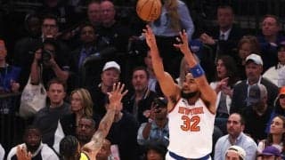 左ヒザ打撲のカール・アンソニー・タウンズがペイサーズとのイースト決勝第6戦も出場へ