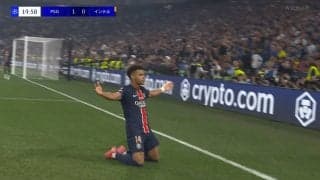 決勝史上初の衝撃５－０！ パリSGがクラブ史上初のCL優勝！ 19歳新星ドゥエが２Ｇ・１Ａの大暴れ インテルは失意の無冠…