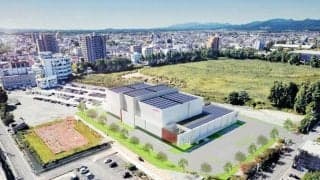 デンソーが女子バレーの体育館を建設　場所は郡山のど真ん中