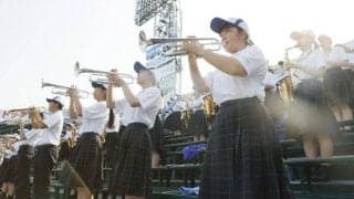 甲子園ブラスバンドフェスが開幕、ライブ配信も　夏空に応援の響き