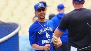 ド軍ベッツ、復帰は「数日で」　自宅で左足つま先負傷「見当もつかなかった」