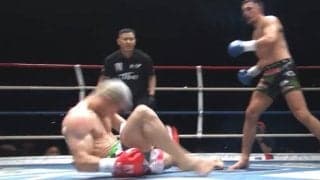 「逆転の秒殺劇！」戦慄の“一撃”逆転KOに実況絶叫 魔裟斗「解説26年やってますけど…」64秒の劇的展開に大興奮