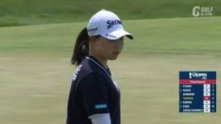【動画】竹田麗央、世界ランク1位のネリー・コルダと並ぶ日本勢最高2位タイ