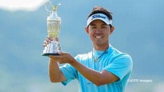 30歳・阿久津未来也がツアー初優勝と全英の切符を掴む「感情が忙しい不思議な感覚」