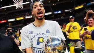 ファイナル進出を決めたペイサーズのハリバートン「この球団がチャンスを与えてくれた」