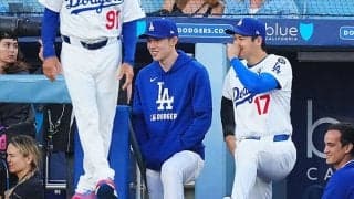 大谷翔平らを見守った“大物”「どこの俳優さんかと思ったら」　まさかの行動にX騒然