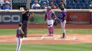 一体、何が起きた…？ 千賀滉大がビックリ…“まさかの展開”「どういうこと？」 投げてないのに… 相手打者が“突然アウト”「ドン引きだろ」