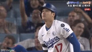 大谷翔平、長嶋茂雄さんに捧ぐ23号は“確信うなずき”特大ムーンショットに…「ミスターまで届け」ここぞで放ったホームランにファンも反応