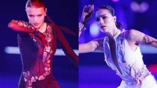 五輪金のロシア勢・ザギトワ＆シェルバコワが来日　複雑な胸中がにじみ出るような圧巻の演技で観客を魅了